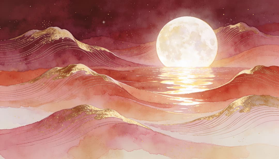 Overhead view of an elegant monthly planner